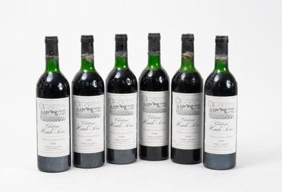 CHÂTEAU DE HAUTE SERRE
6 bouteilles, 1988.
Coteaux...