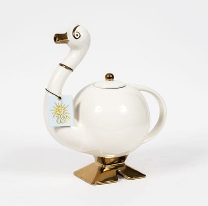Vincent DARRÉ (1959)
Théière oie.
En céramique...
