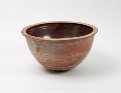 Vase.
Stoneware, glazed on the inside.
Signed...