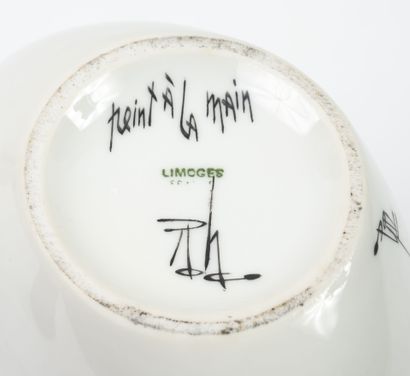 Bowl, 1997.
Porcelain.
Signed and dated on...