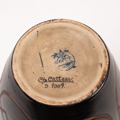 Charles CATTEAU (1880-1966) GRES KERAMIS...