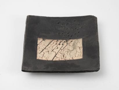 Claude CHAMPY (1944)
Dish, 1991.
Enameled...