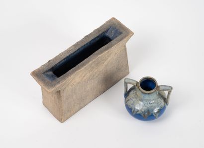 Alphonse MOUTON (1900-?)
Vase.
Glazed ceramic.
Signed...
