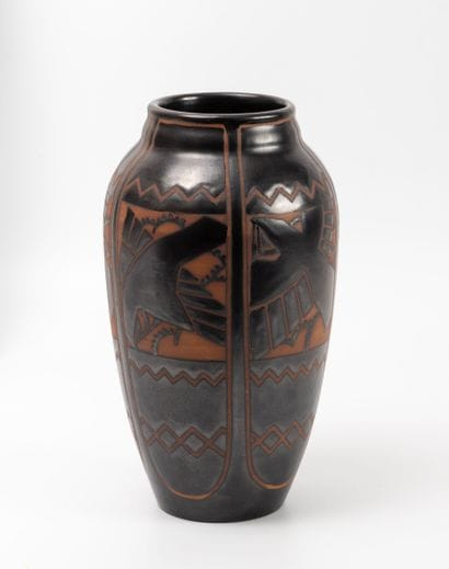 Charles CATTEAU (1880-1966) GRES KERAMIS...