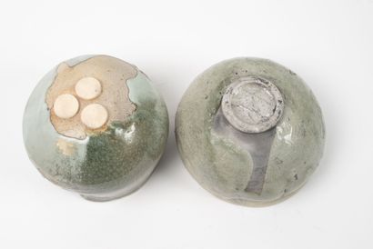 Claude CHAMPY (1944)
Two bowls.
Enameled...