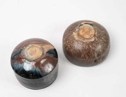 Claude CHAMPY (1944)
Two bowls.
Enameled...
