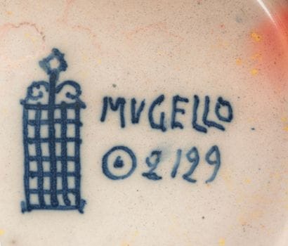 Galileo CHINI (1873-1956)
Vase.
Terracotta,...
