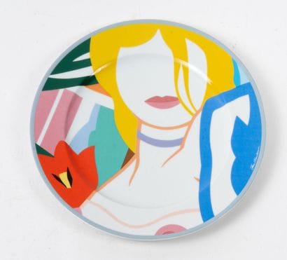 Tom WESSELMANN (1931-2004)
Blonde Vivienne.
Porcelain...