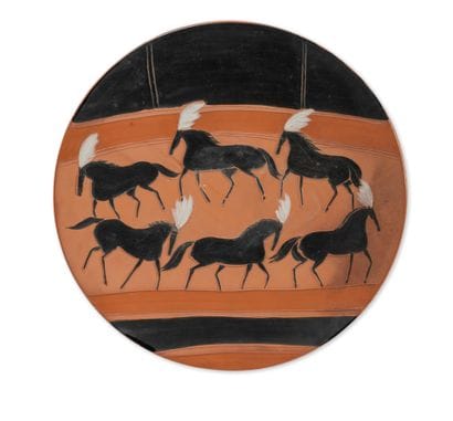 André BRASILIER (1929)
Circus horses. 
Large...