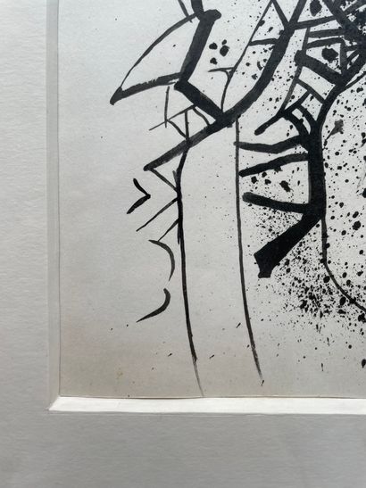 Mario PRASSINOS (1916-1985)
Untitled, 1969.
Ink...