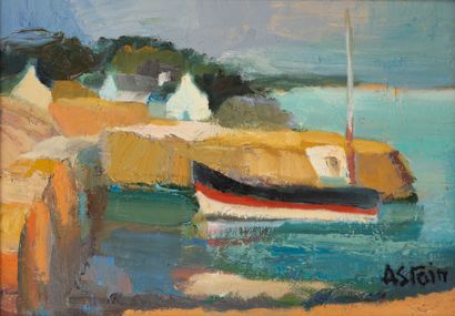 Marie ASTOIN (1923-2011)
Fisherman's boat...