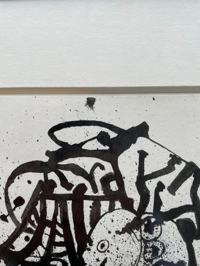 Mario PRASSINOS (1916-1985)
Untitled, 1969.
Ink...