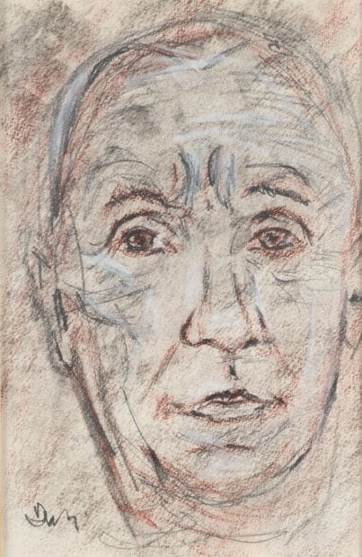 Ecole du XXème siècle
Portrait of a man.
Graphite,...