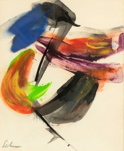 Gérard Ernest SCHNEIDER (1896-1986)
Untitled.
Watercolor...
