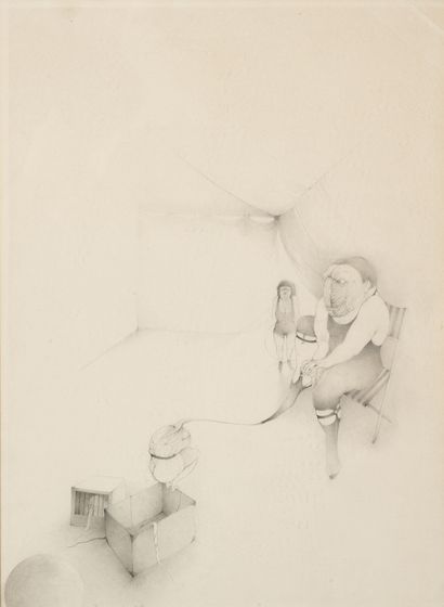 Gérard TRAQUANDI (1952)
Untitled, 1975.
Graphite...