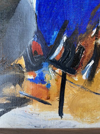 Huguette BERTRAND (1922-2005)
Untitled.
Oil...