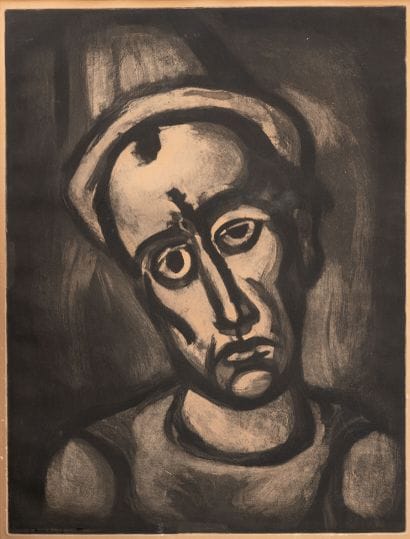 Georges ROUAULT (1871-1958)
Clown.
Large...