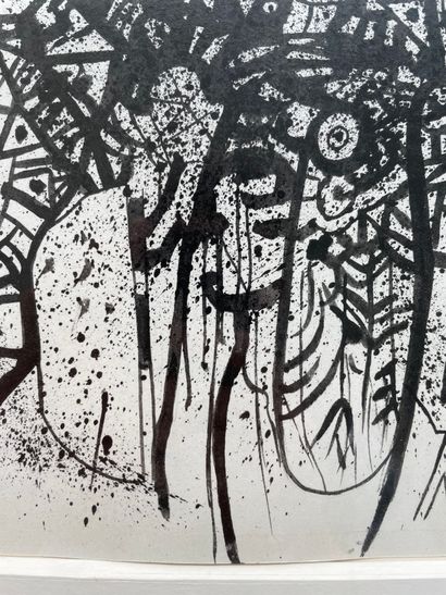 Mario PRASSINOS (1916-1985)
Untitled, 1969.
Ink...