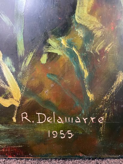Raymond DELAMARRE (1890-1986)
Two women in...