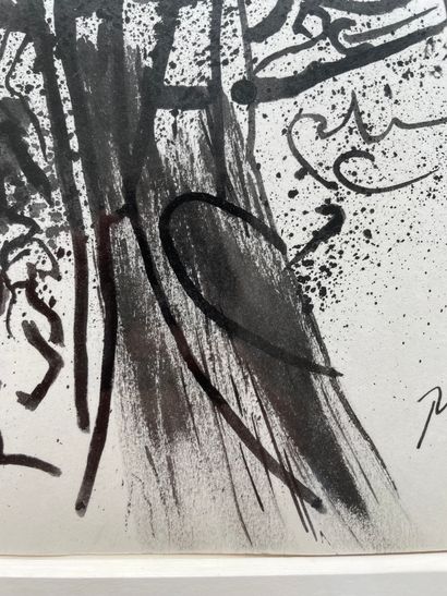 Mario PRASSINOS (1916-1985)
Untitled, 1969.
Ink...