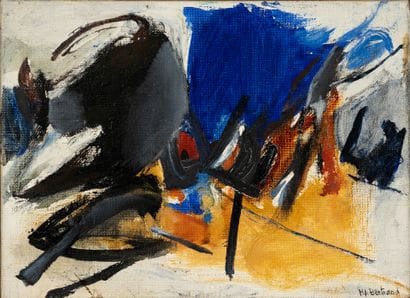 Huguette BERTRAND (1922-2005)
Untitled.
Oil...