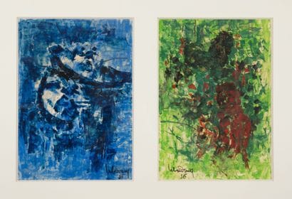 Dang LEBADANG (1921-2015)
Untitled, 1956.
Two...