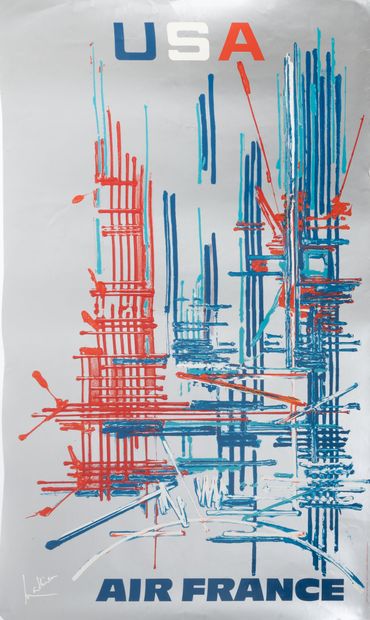 D'après Georges MATHIEU (1921-2012)
Lot of...