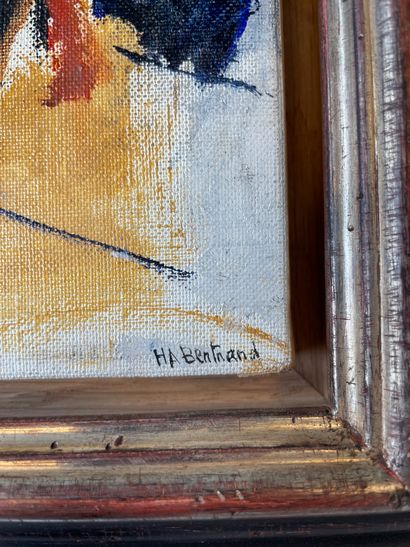 Huguette BERTRAND (1922-2005)
Untitled.
Oil...