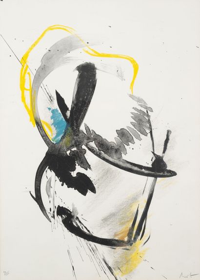 Jean MIOTTE (1926-2016)
Untitled.
Color lithograph...