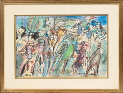 Maurice EMPI (1933)
Two pastels:
- At the...