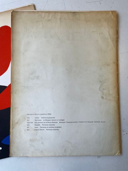 DERRIERE LE MIROIR
Lot of 2 volumes:
-N°162,...