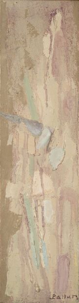 Pierre PALLUT (1918-1999)
Untitled, 1988.
Oil...