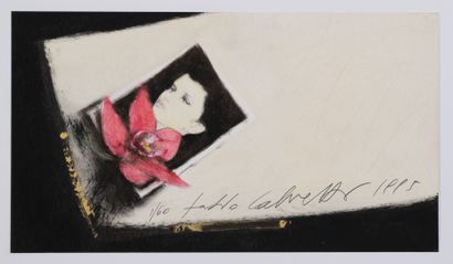 Alain BONNEFOIT (1937)
Woman with orchid,...