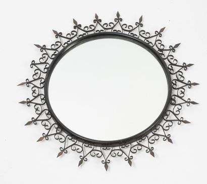 CHATY, Vallauris
Sun mirror.
In black and...