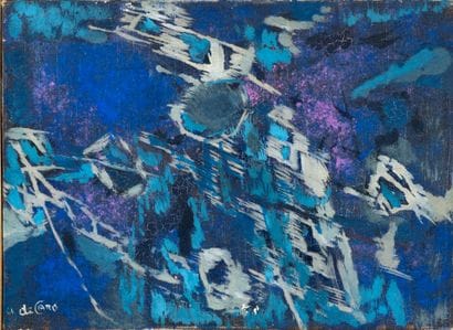 Anita DE CARO (1909-1998)
Untitled, 1959.
Oil...