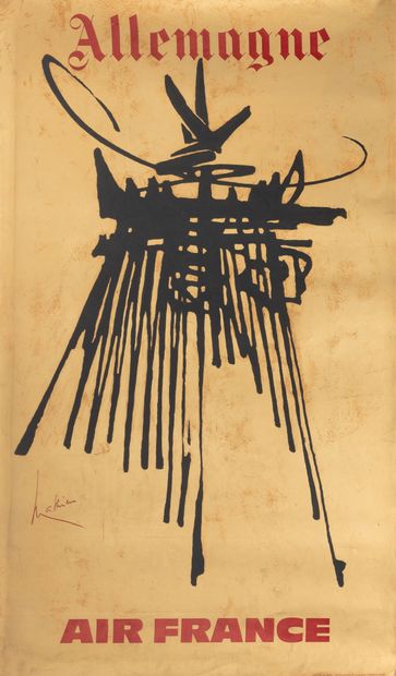 D'après Georges MATHIEU (1921-2012)
Lot of...