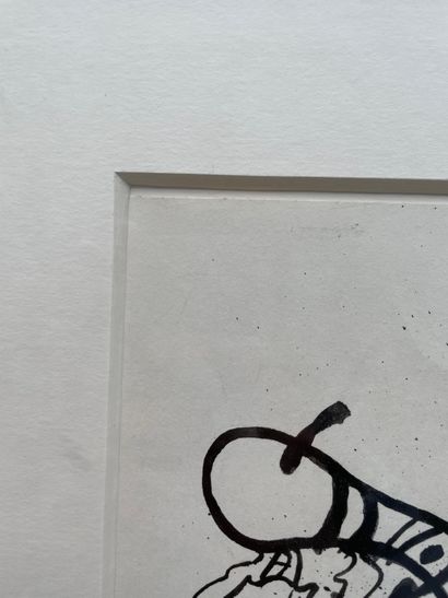 Mario PRASSINOS (1916-1985)
Untitled, 1969.
Ink...