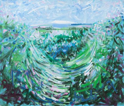 Cesare PEVERELLI (1922-2000)
Landscape, 1986....
