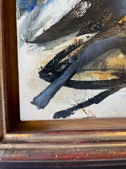 Huguette BERTRAND (1922-2005)
Untitled.
Oil...