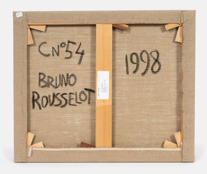 Bruno ROUSSELOT (1957)
Concorde n°54, 1998.
Oil...