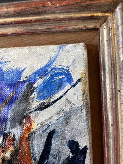 Huguette BERTRAND (1922-2005)
Untitled.
Oil...
