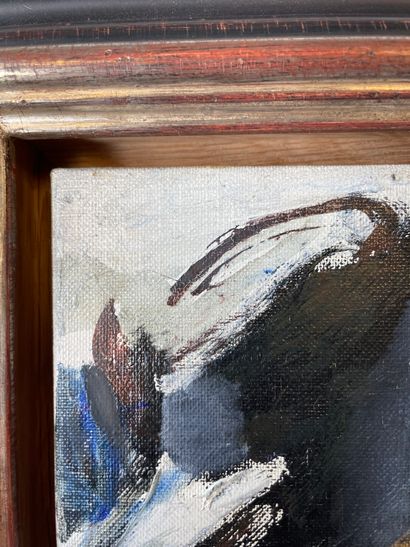 Huguette BERTRAND (1922-2005)
Untitled.
Oil...