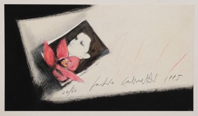 Alain BONNEFOIT (1937)
Woman with orchid,...