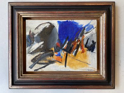 Huguette BERTRAND (1922-2005)
Untitled.
Oil...