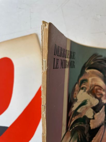 DERRIERE LE MIROIR
Lot of 2 volumes:
-N°162,...