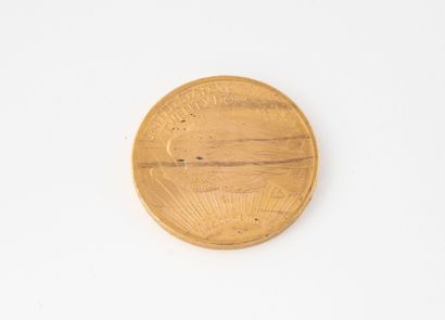ETATS UNIS
Une pièce de 20 Dollars or, 1922.
Poids...