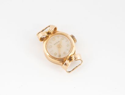 REGLIA
Yellow gold (750) ladies' watch case.
Dial...