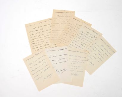 GENERAL DE GAULLE
Correspondance avec à madame...