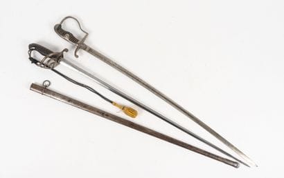 ALLEMAGNE
Sabre d'artillerie badois. Garde...