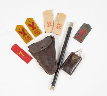 ALLEMAGNE
Lot of equipment including 6 epaulettes...